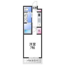 H-maison鶴橋の物件間取画像